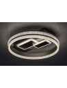RABALUX 6830 Roxana, LED лампа за таван, сива с кристални декорации, LED 50W, 2450, 4000, - 6830 - 9