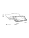 Rabalux Stregobor Плафон IP20 LED 48W 2937 - 10
