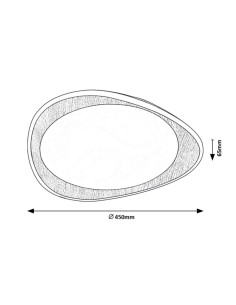 Rabalux Tamino Плафон IP20 LED 24W 2427 - Цена | LEDs4economy 2