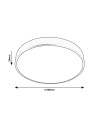 Rabalux Tesia Плафон IP20 LED 60W 3317 - 8