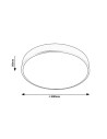 Rabalux Tesia Плафон IP20 LED 36W 3314 - 3