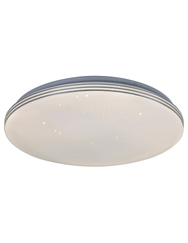 RABALUX 3874 Toma, плафон, LED 20W, хром, D29cm, IP44 - 3874 | 