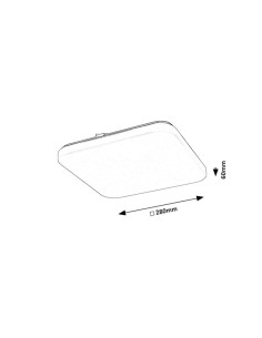 Rabalux Vendel Плафон IP20 LED 12W 3000 71107 - Цена | LEDs4economy 2