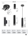 Rabalux Zircon Плафон IP20 GU10 3X MAX 5W 5071 - 3