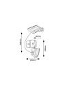 Rabalux Zlarin Соларно осветление IP44 LED 12W 4000K 77012 - 3