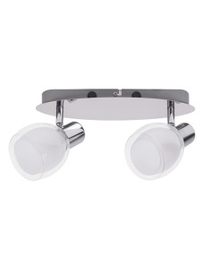 RABALUX Дейв 6836, спот, E14 2x40W хром - 6836 - Цена | LEDs4economy
