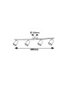 Rabalux Solange Спот осветление IP20 LED 24W 5048 - 4