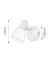 Rabalux Soma Спот осветление IP20 E14 1x MAX 40W 6306 - 3
