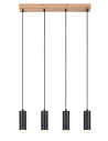 Rabalux Toras Спот осветление IP20 GU10 4X MAX 5W K 72124
