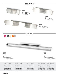 Rabalux Paula Аплик IP20 LED 12W 6749 - Цена | LEDs4economy 2