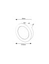 Rabalux Pumpkin Декоративни лампи IP20 LED 0,5W 2282 - 3