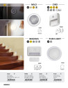 Rabalux Push light Декоративни лампи IP20 LED 0,3W 4703 - 3