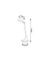 Rabalux Tekla Настолни лампи IP20 LED 10W 2977 - 6
