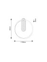 Rabalux Tumnus Аплик IP20 LED 14W 3000 71010 - 3