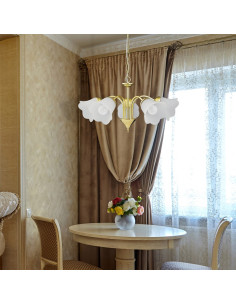 Rabalux Rafaella Полилеи IP20 E14 5x MAX 40W K 7235 - Цена | LEDs4economy 2
