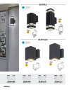 Rabalux Sintra Външно стенно осветление IP44 GU10 2x MAX 25W K 7956 - 4