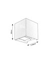 Rabalux Solin Външно стенно осветление IP54 G9 1x MAX 5W K 7396 - 3
