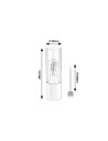 Rabalux Ronno Настолни лампи IP20 E27 1x MAX 25W K 74050 - 4