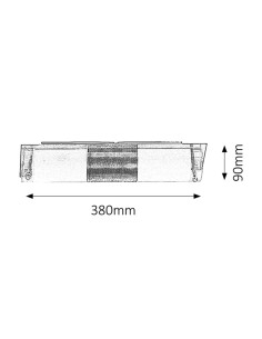 Rabalux Periodic Аплик IP20 E14 2x MAX 40W 5808 - Цена | LEDs4economy 2