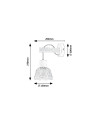 Rabalux Rattan Аплик IP20 E27 1x MAX 15W K 71025 - 4