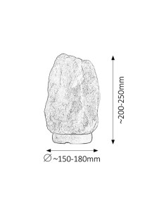 RABALUX Rock Солна лампа, ~6-10кг - 4130 - Цена | LEDs4economy 2