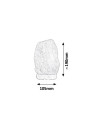 Rabalux Rock Декоративни лампи IP20 E14 1x MAX 15W 4120