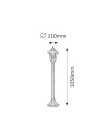 Rabalux Velence Външни стоящи лампи IP43 E27 1x MAX 60W K 8240 - 2
