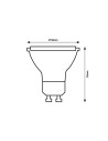 Rabalux SMD-LED LED крушки IP20 W 3000K 79044 - 3
