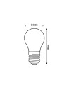 Rabalux SMD-LED LED крушки IP20 8W 3000K 79055 - 2