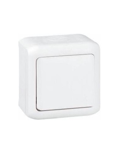 Legrand Кръстат ключ IP44 открит монтаж цвят Бял Forix  - 782365