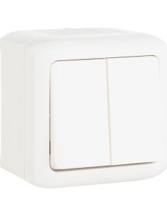 Legrand Сериен ключ IP44 открит монтаж цвят Бял Forix - 782362 - Цена | LEDs4economy