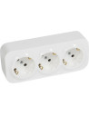 Legrand Контакт шуко ТРОЕН IP21 открит монтаж цвят Бял Forix - 782418 - Цена | LEDs4economy