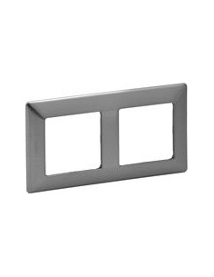 Legrand Рамка 2х цвят Инокс Valena Life - 754152 - Цена | LEDs4economy