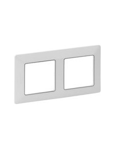 Legrand Рамка 2х цвят Бяла с хром Valena Life - 754032 - Цена | LEDs4economy