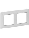 Legrand Рамка 2х цвят Бяла с хром Valena Life - 754032 - Цена | LEDs4economy