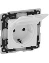 Legrand Контакт ШУКО 16A IP44 цвят бял Valena Life - 753119 - Цена | LEDs4economy
