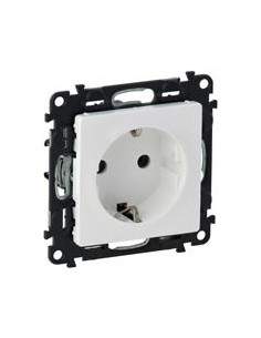 Legrand Контакт ШУКО 16A детска защита цвят бял Valena Life - 753120 - Цена | LEDs4economy