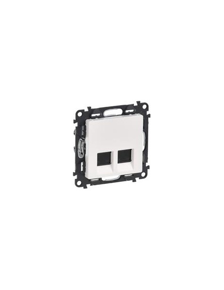 Legrand Розетка 2xRJ45 cat.5e UTP цвят бял Valena Life  - 753141