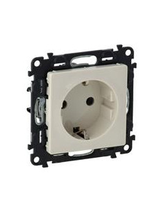 Legrand Контакт ШУКО 16A детска защита цвят крем Valena Life - 753220 - Цена | LEDs4economy