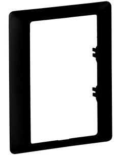 Legrand Рамка 1х двоен контакт цвят Черен Valena Life - 754261 - Цена | LEDs4economy