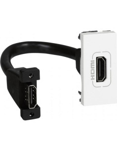 Legrand Розетка HDMI 1 мод. с кабел 15см. цвят бял Mosaic - 078778 - Цена | LEDs4economy