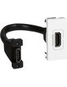 Legrand Розетка HDMI 1 мод. с кабел 15см. цвят бял Mosaic - 078778 - Цена | LEDs4economy