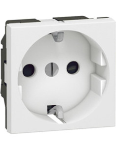 Legrand Контакт ШУКО 16A 2 мод. цвят бял Mosaic - 278210L - Цена | LEDs4economy