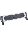 Legrand Разклонител БЯЛ 3x2P+E без кабел Premium NEW  - 694543 - 3