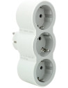 Legrand Адаптер за контакт 3х Шуко бял NEW  - 694518