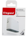 Legrand Адаптер за контакт плосък 2х Евро контакт 6A и USB A+C NEW  - 049401 - 4