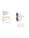 Legrand Адаптер за контакт 2х Шуко бял NEW  - 694516 - 3