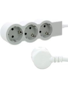 Legrand Разклонител БЯЛ 3x2P+E с кабел 5 метра / 3x1.5мм2 Standard NEW - 694567 - Цена | LEDs4economy 2