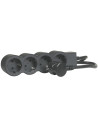 Legrand Разклонител ЧЕРЕН 4x2P+E с кабел 3 метра / 3x1.5мм2 Standard NEW  - 694562 - 3