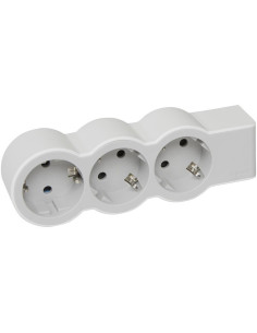 Legrand Разклонител БЯЛ 3x2P+E без кабел Standard NEW - 694573 - Цена | LEDs4economy 2